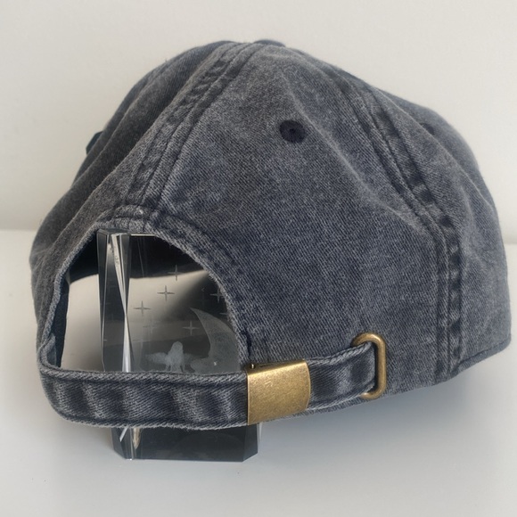 BRIST BLANKS Baseball Cap VENTURA CALIFORNIA Grey Wash Denim 100% Cotton NWT OS - Picture 4 of 12